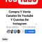 Compra y venta de canales de youtube