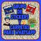 más y más  stickers y carpetas